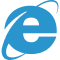 Logo do navegador Internet Explorer
